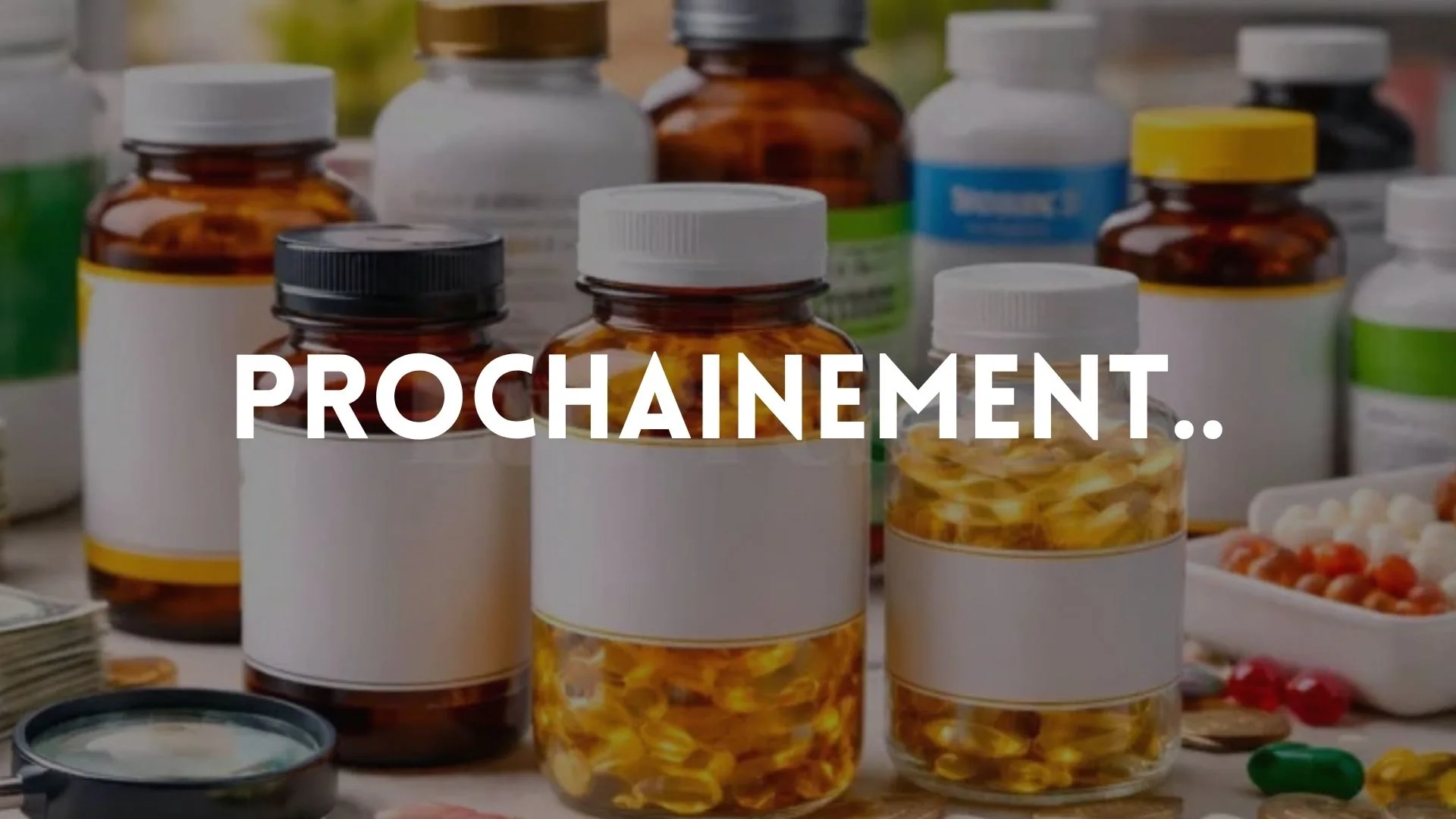 Compléments alimentaires — module Atena à venir